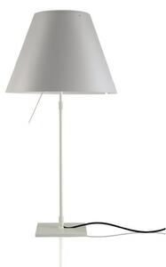 Lampă de masă Luceplan, Alb, Camera de zi, Aluminiu