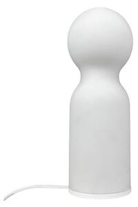 Lampă de masă Dyberg Larsen, Harper, Alb, Camera de zi, Sticlă, Scandinavă