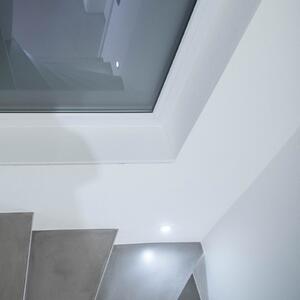 EVN LR230 aplică perete LED încastrată direct alb, Alb, Hol, Metal, Modern, Corpuri de iluminat încastrate rotunde