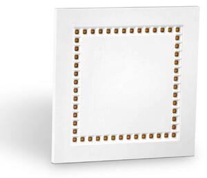 EVN ALQ LED panou alb 12W 25x25cm 3,000K, reglabil, Alb, Studiu / Birou, Plastic, Modern