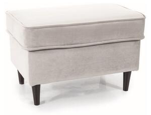 Scaun Ron Velvet, gri deschis
