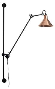 Lampă de perete Lampe Gras, Negru, Camera de zi, Metal, Design industrial