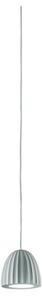 Ondaluce - Pendul cu cablu CONCRETE 1xGU10/7,5W/230V diam. 10,5 cm beton/gri