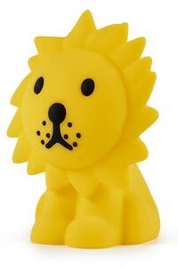 Lampă de masă Mr Maria, Lion, reglabil, Galben, Cameră pentru copii, Plastic