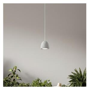 Ondaluce - Pendul cu cablu CONCRETE 1xGU10/7,5W/230V diam. 10,5 cm beton/gri