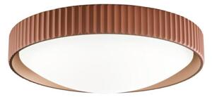 Ondaluce - Plafonieră LED CONCRETE, 20W, 230V, diam. 41 cm, beton/maro