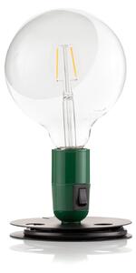 Lampă de masă FLOS, Lampadina, Verde, Camera de zi, Metal, Design