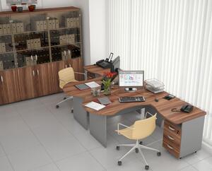 Set mobilier birou Manager 2, salcam deschis