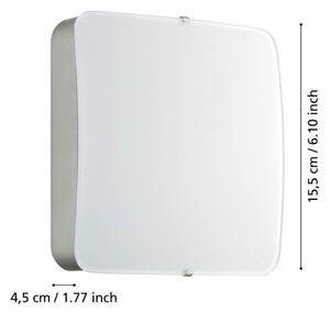 Eglo 95967 - Plafonieră LED CUPELLA LED/11W/230V crom mat