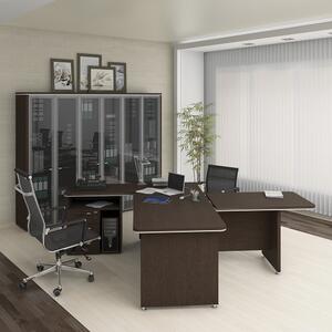 Set mobilier de birou TopOffice 7, lemn de plutire