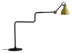 Lampă de masă Lampe Gras, Galben, Camera de zi, Metal