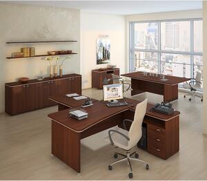 Set mobilier de birou TopOffice 5, lemn de plutire