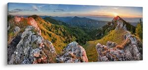 Tablou - Peisaj montan (120x50 cm)