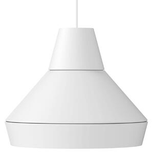 GRUPA Ili Pălărie de pisică lampă suspendată alb, reglabil, Alb, Camera de zi / sufragerie, Metal, Design
