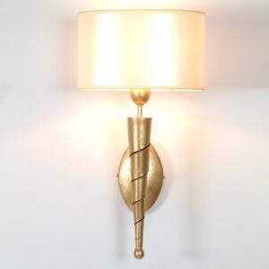 Holländer Aplică de perete Innovazione pe auriu, reglabil, Auriu / Alamă, Camera de zi / sufragerie, Metal