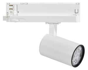 MEGAMAN Marco 2 Mini spot LED, alb, 2.800 K, 24° / 36°, trifazat, Alb, Camera de zi / sufragerie, Aluminiu, Modern