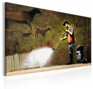 Tablou - Cave Painting by Banksy