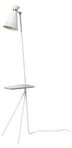Lampadar Warm Nordic, Cone, Alb, Camera de zi, Metal, Vintage