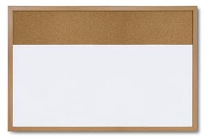Tablă Combi Board / plută 60 × 90 cm, albă