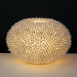 Holländer Lampă de masă Sirena Bianco, Alb, Camera de zi / sufragerie, Design