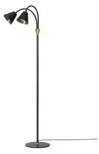 Lampadar Halo Design, Negru, Camera de zi, Metal
