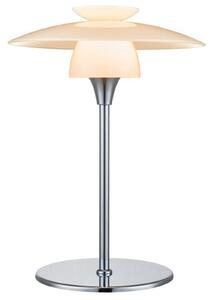 Lampă de masă Halo Design, Alb, Camera de zi, Metal