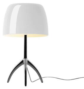 Lampă de masă Foscarini, Alb, Camera de zi, Aluminiu