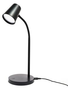 Lampă de masă Lindby, Ailina, reglabil, Negru, Studiu / Birou, Plastic, Modern