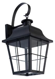 Lămpi de exterior Lindby, Mertollio, reglabil, Negru, Terasă, Metal, Vintage
