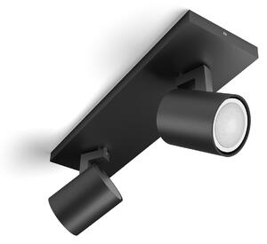 Plafoniere Philips Hue, Philips Hue Runner, reglabil, Negru, Camera de zi, Aluminiu, Modern