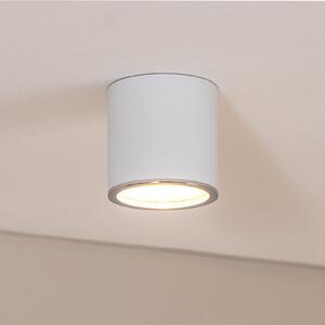 BEGA Spot de suprafață Bega LED Studio Line, aluminiu/aluminiu, Ø 9 cm, aluminiu, reglabil, Alb, Hol, Aluminiu, Modern