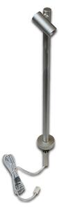 Hera Spot LED mono spot 1,5 W, aluminiu, 3.000 K, reglabil, Metalic, Metal
