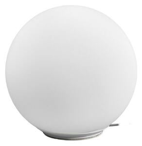 Lampă de masă Artemide, Dioscuri, reglabil, Alb, Camera de zi, Sticlă, Design