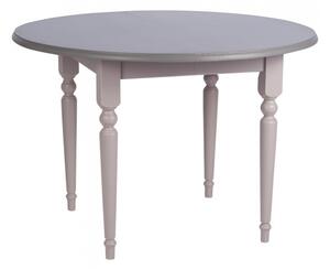 Masa dining, mov, cu extensie, din lemn masiv, L116 cm, Provence
