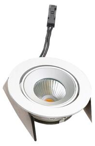 Hera Lampă LED încastrată SR 68 43° Dim-to-Warm, alb, reglabil, Alb, Hol, Metal, Modern, Corpuri de iluminat încastrate rotunde