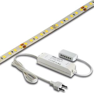 Hera Bandă LED Basic-Tape S, IP54, 2,700K, lungime 300cm, reglabil, Alb, Camera de zi / sufragerie, Plastic, Modern