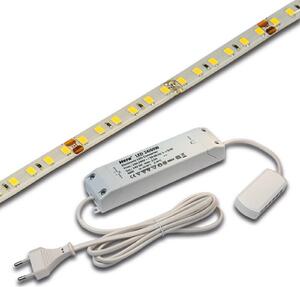 Hera Banda LED Basic-Tape S, IP54, 4.000K, lungime 500cm, reglabil, Alb, Camera de zi / sufragerie, Plastic, Modern