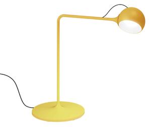 Lampă de masă Artemide, Ixa, reglabil, Galben, Camera de zi, Metal, Design
