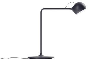 Lampă de masă Artemide, Ixa, reglabil, Negru, Camera de zi, Metal, Design