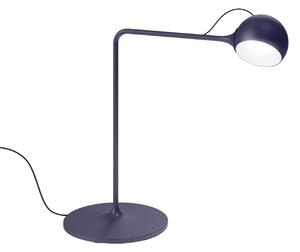 Lampă de masă Artemide, Ixa, reglabil, Albastru, Camera de zi, Metal, Design