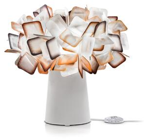 Lampă de masă Slamp, Clizia, Alb, Sala de mese, Plastic, Modern