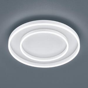 Helestra Sona plafonieră LED dimabilă Ø60cm alb, reglabil, Alb, Hol, Metal, Modern