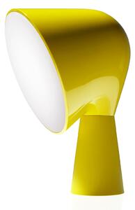 Lampă de masă Foscarini, Binic, Galben, Camera de zi, Plastic, Design