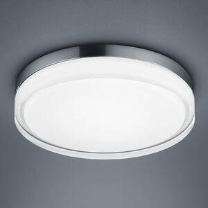 Helestra Plafonieră Tana LED, cromată, Ø 33 cm, Metalic, Camera de zi / sufragerie, Metal, Modern