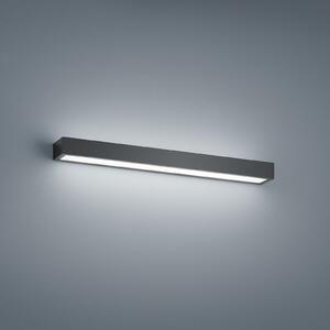 Helestra Theia LED LED, negru mat 60 cm, Negru, Baie, Metal, Modern