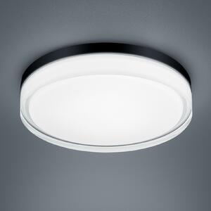 Helestra Plafonieră Tana LED, negru, Ø 33 cm, Negru, Camera de zi / sufragerie, Metal, Modern