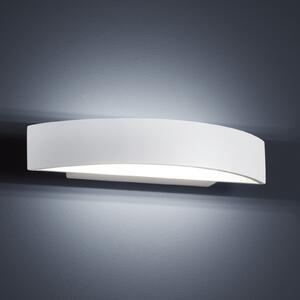 Helestra Yona aplică de perete LED, alb, 27,5 cm, Alb, Hol, Metal, Modern