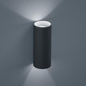 Helestra Swift - aplică LED exterior grafit IP65, Negru, Metal, Modern