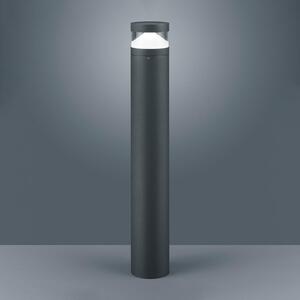 Helestra Mono - Lumină de drum cu LED-uri, rezistentă la intemperii, Negru, Metal, Modern