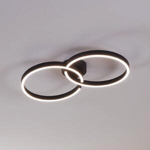 Armandolo LED plafonieră LED, negru, lungime 67 cm, CCT, RGB